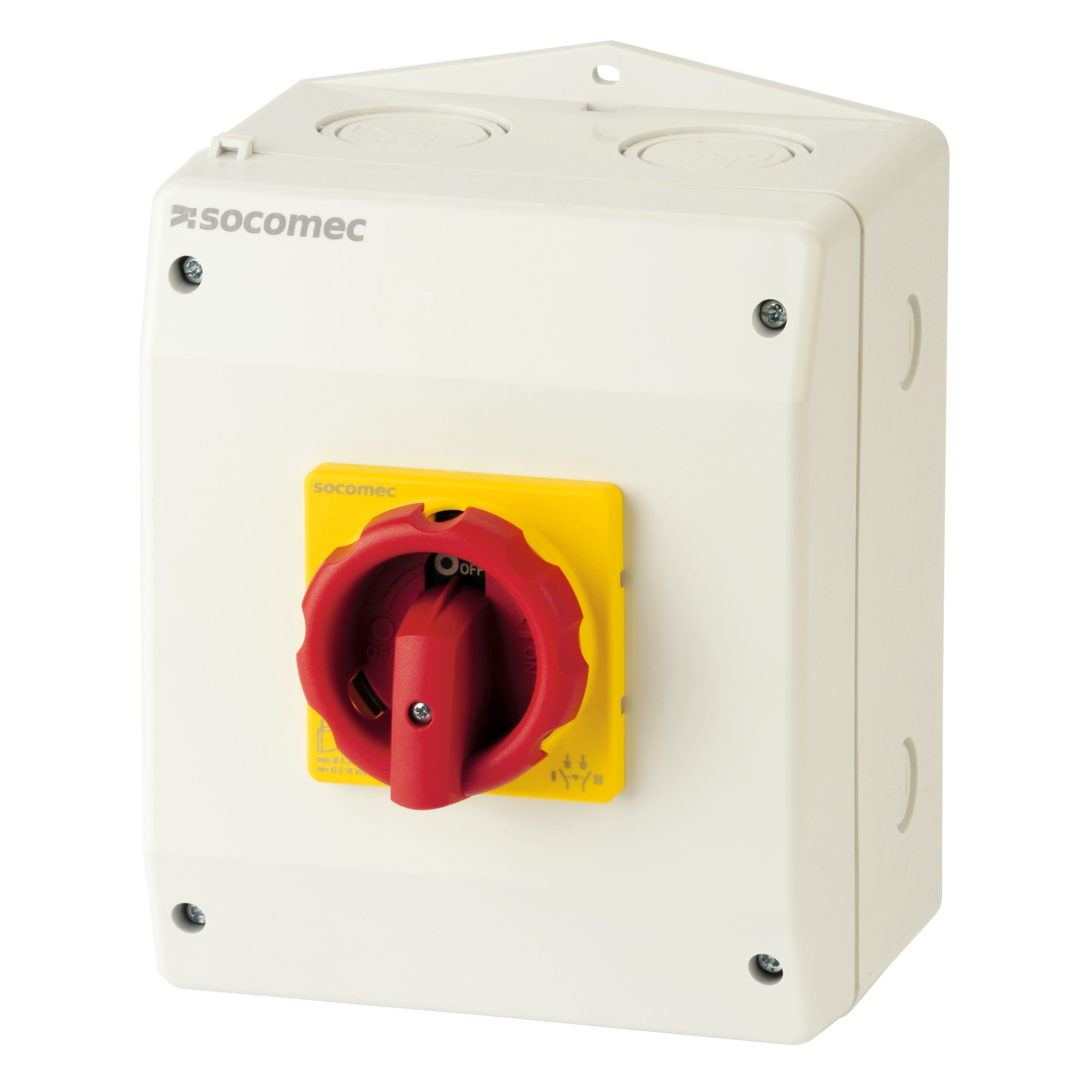 SOCOMEC - SOC43314C02 COMO CS I -0- II 4P 25A - CASS. POLICARB