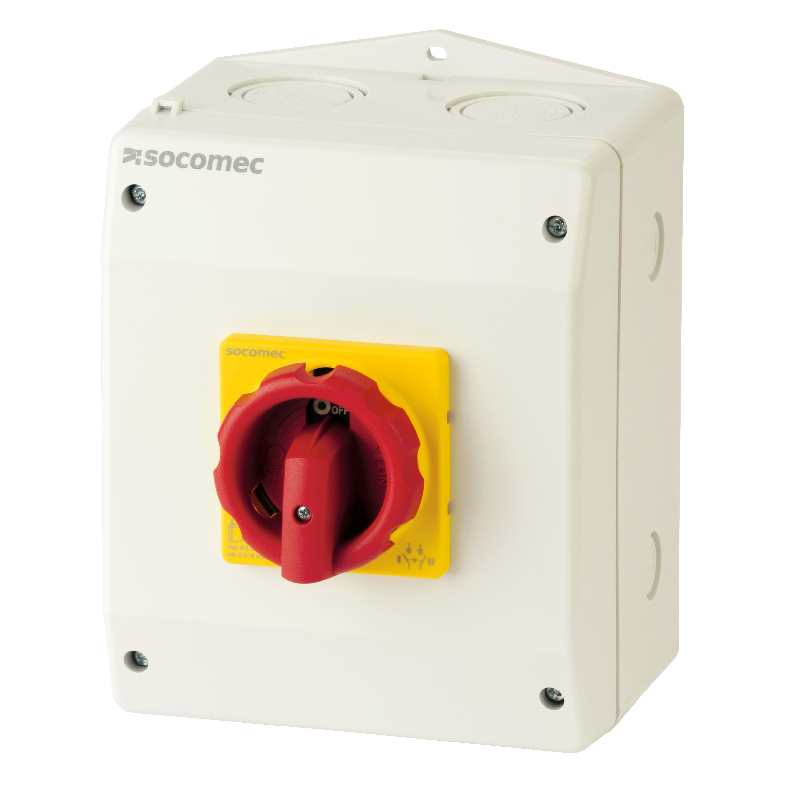 SOCOMEC - SOC43314C02 COMO CS I -0- II 4P 25A - CASS. POLICARB