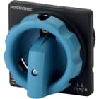 SOCOMEC - SOC43591042 MANIGLIA ESTERNA LUCCH. N/B + ASSE