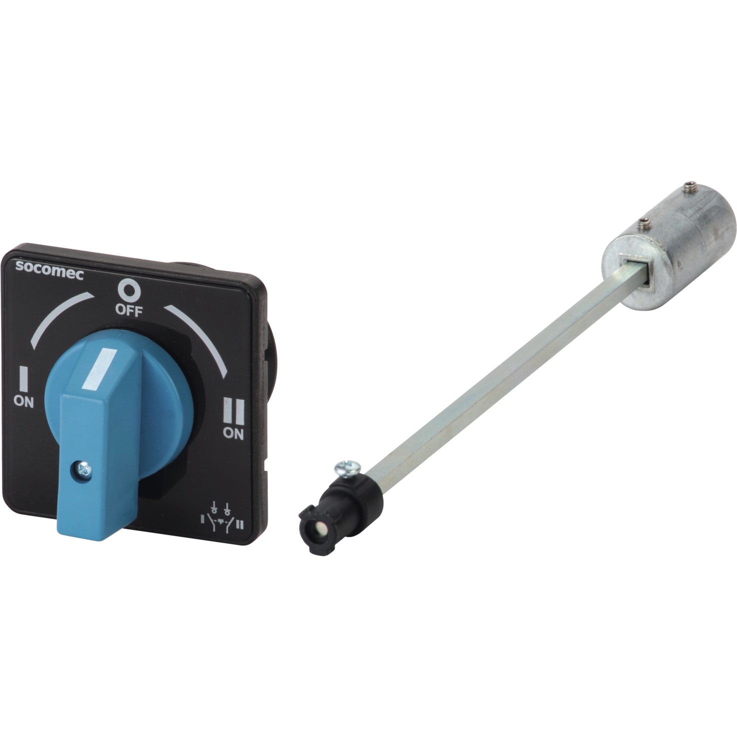 SOCOMEC - SOC43592022 MANIGLIA ESTERNA NON LUCCH. + ASSE