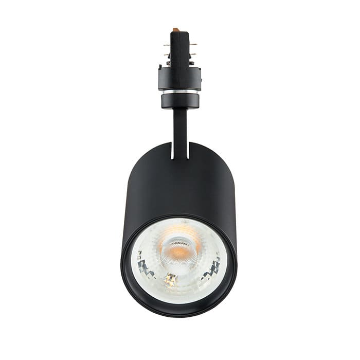 SIGNIFY ITALY SPA - PHA52859899 Proiettore CoreLine gen2, Track-mounted, 30 W, D80 mm, 3000 lm, 3000 K, CRI90, Fascio largo, Nero