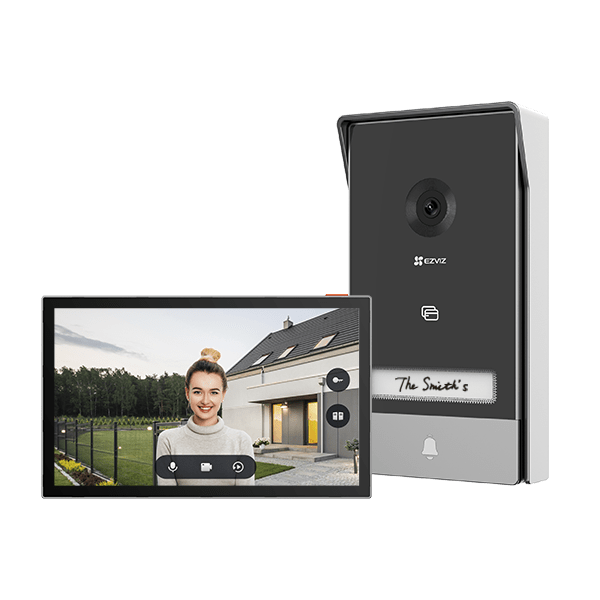HIKVISION ITALY SRL - EZV318500185 HP7 VIDEOCITOFONO 2FILI MONITOR TOUCH 7