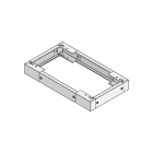 ZANARDO SPA - ZNDDRC611 ZOCCOLO H.100XL.1000XP.400 RAL7009