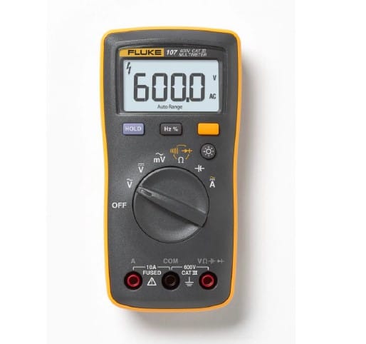 FLUKE ITALIA SRL - FLK6101437 FLUKE-107/EUR,MULTIM TASCABIL CAT III 60