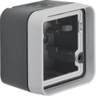 BERKER - BRK6118913505 SCAT.+ CORN.A PARETE W1 GRIGIO/GRIGIO OP