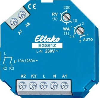 ELTAKO - EAK61200430 Relè a impulsi di gruppo, 1+1 NA 10 A