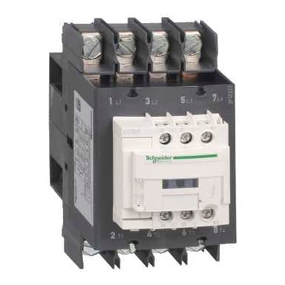 SCHNEIDER ELECTRIC - SNRLC1DT60AK7 CONTATTORE 60A 100VDC 4P