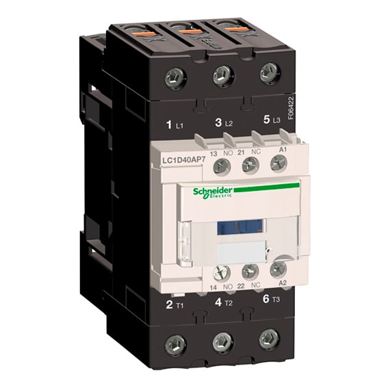 SCHNEIDER ELECTRIC - SNRLC1D40AC7 CONTATTORE 40A 32VAC