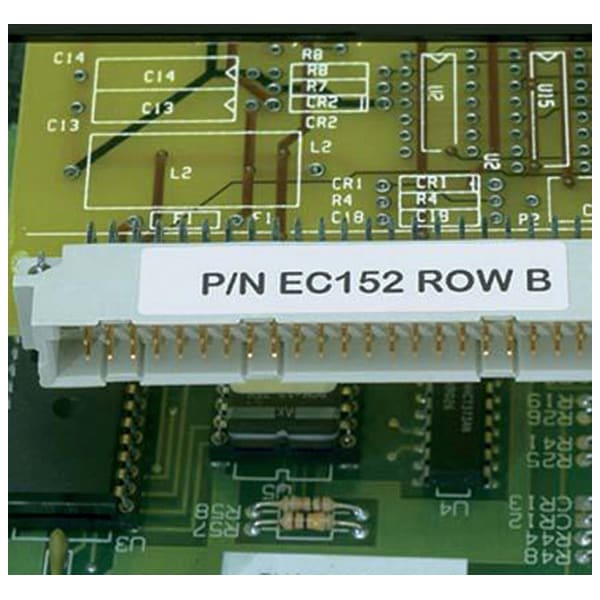 PANDUIT - PANC261X035Y1J ETICHETTA BIANCA IN POLIESTERE NON ADESI