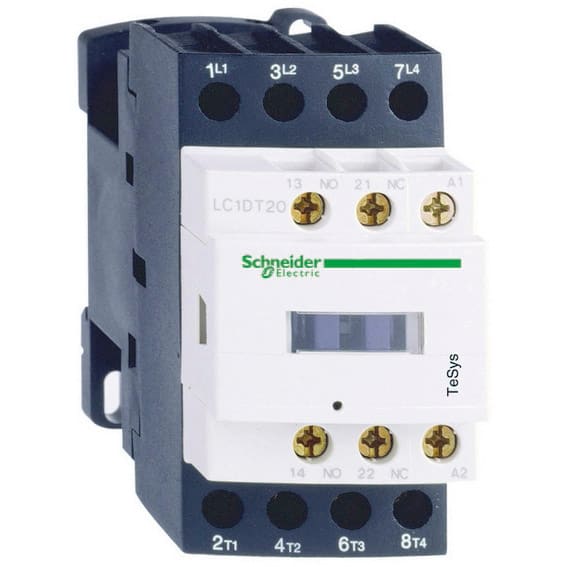 SCHNEIDER ELECTRIC - SNRLC1D098ED CONTATTORE 9A 48VDC 2+2P