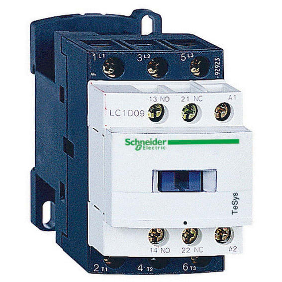 SCHNEIDER ELECTRIC - SNRLC1D09FL Contattore TeSys LC1D - 3 poli - AC3 440V 9 A - 110 V CC