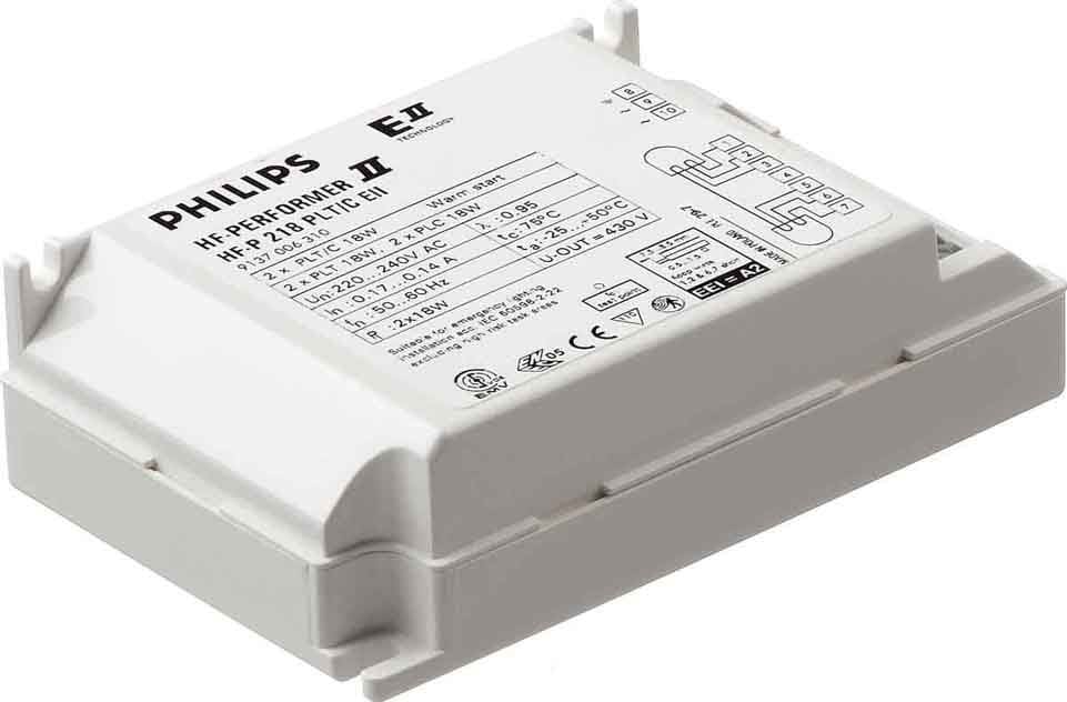 SIGNIFY ITALY SPA - PHLHF2P22242PLT5C Ballast (electrical) - HF-Performer II for PL-T/C/R/L/TL5C lamps