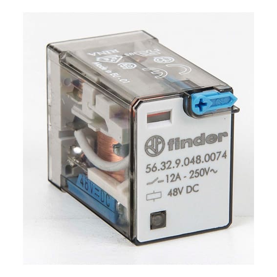 FINDER SPA - FIN563290480074 RELÈ DI POTENZA 2 CONTATTI 12A