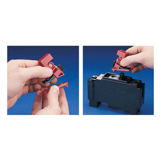 BRADY ITALIA - MOD065406 LOCKOUT CLEAT 480/600 VOLT GEN - 6 PEZZI