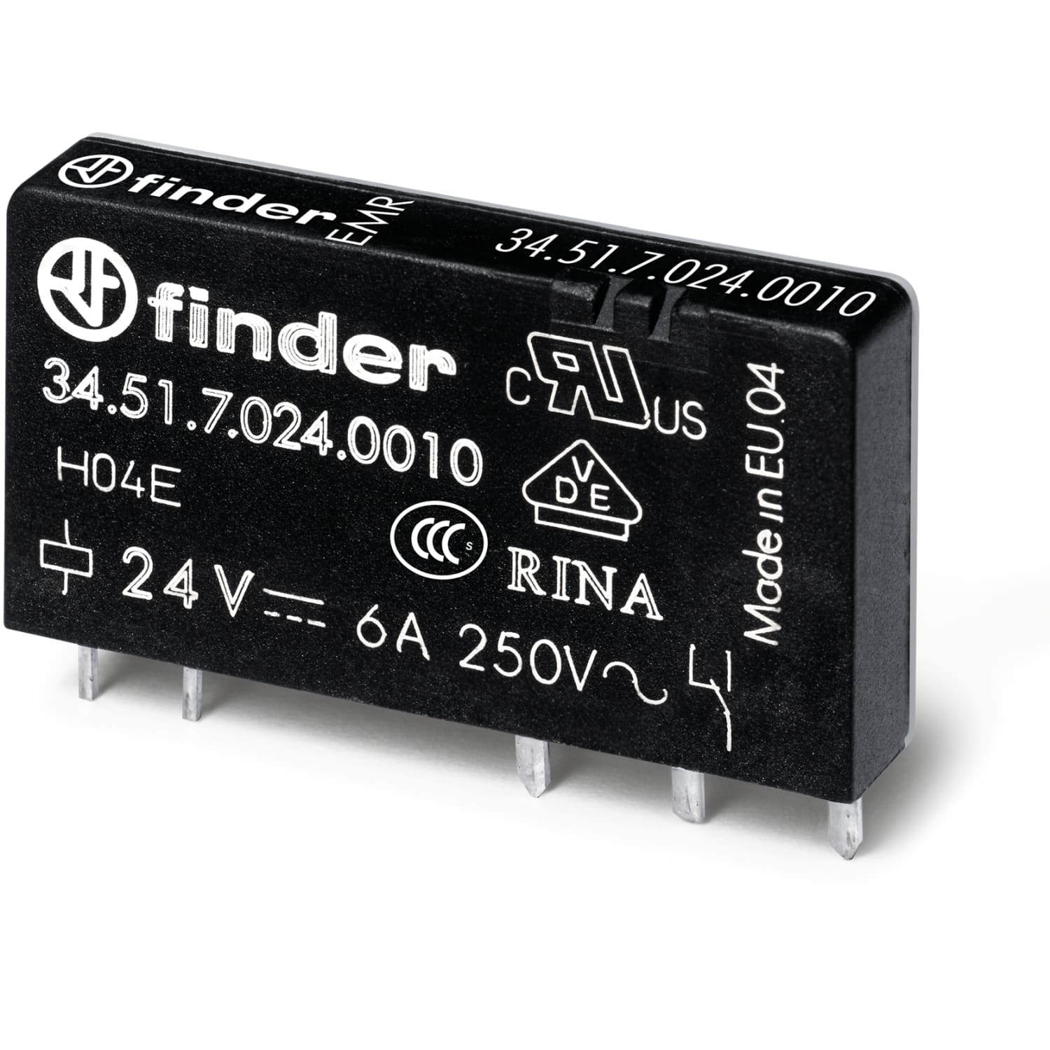 FINDER SPA - FIN345170600019 MINI RELE PER C.S. EMR 1CONTATTO 6A