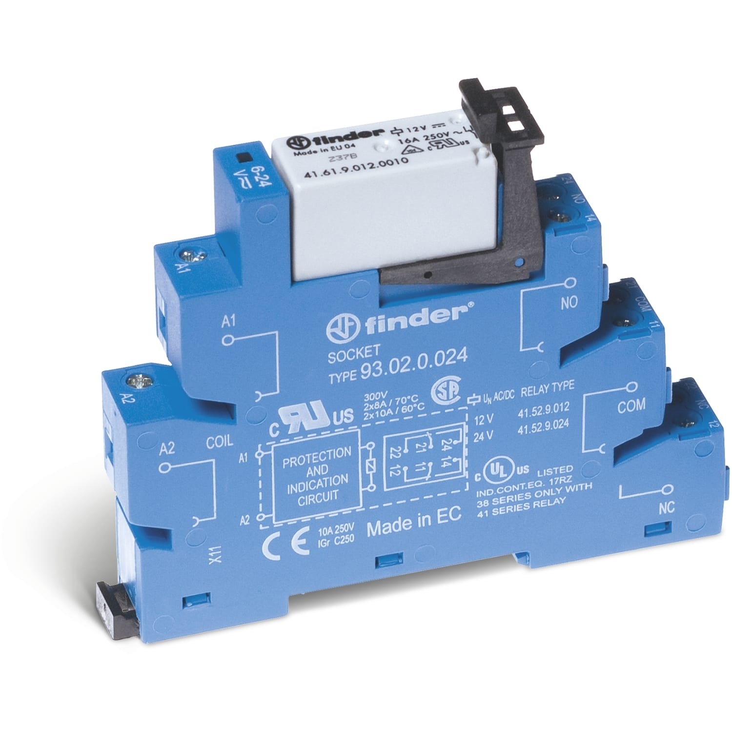 FINDER SPA - FIN380170120050 INTERFACCIA MODULARE EMR 1CO 16A MORS.BU