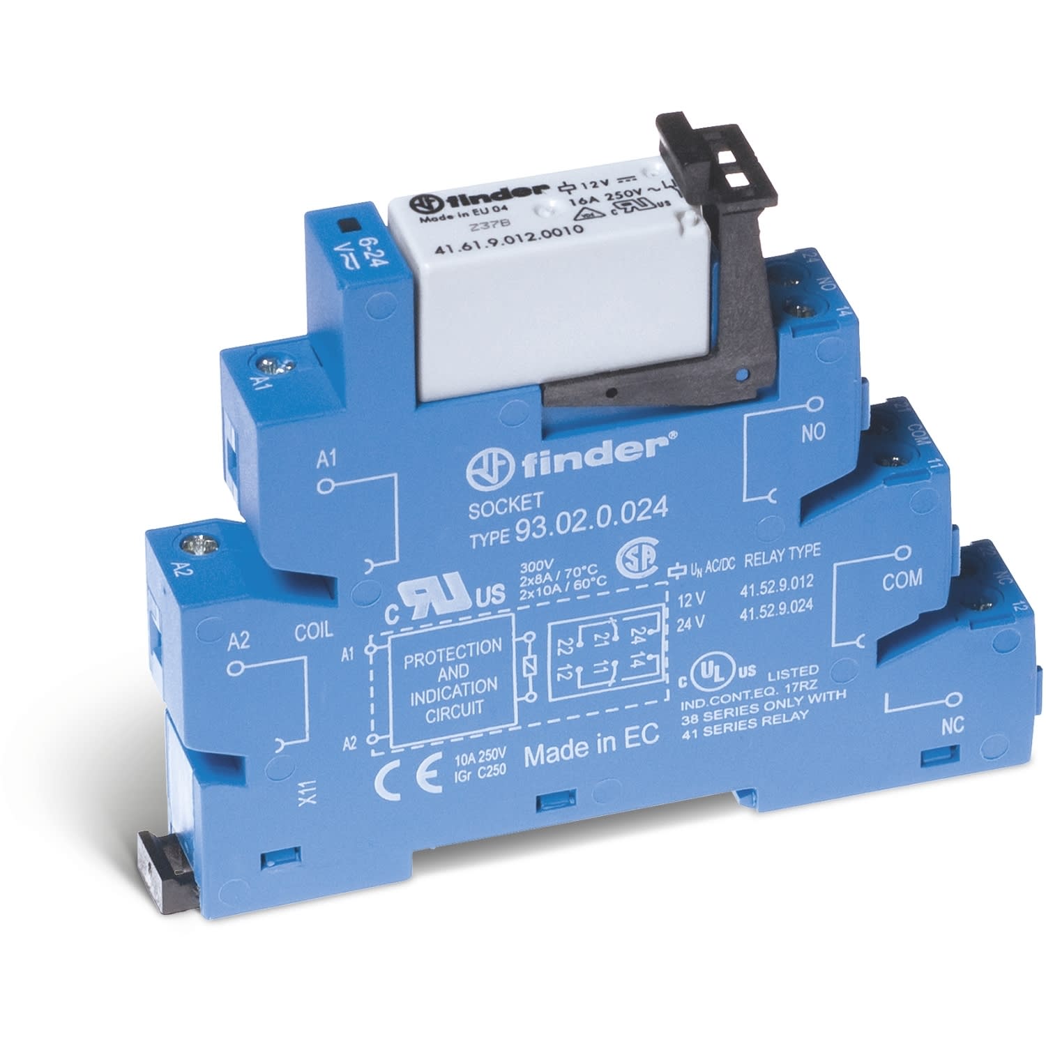 FINDER SPA - FIN380170600050 INTERFACCIA MODULARE EMR 1CO 16A MORS.BU