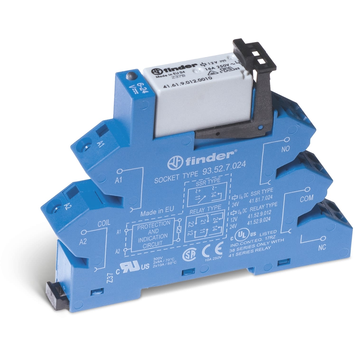 FINDER SPA - FIN381100600060 INTERFACCIA MODULARE EMR 1CO 16A MORS.MOLL