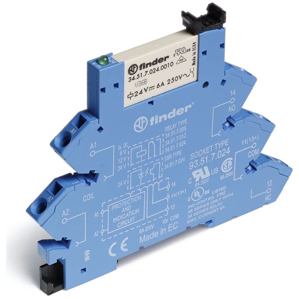 FINDER SPA - FIN386170604050 INTERFACCIA MODULARE EMR 1CO MORS.MOLLA