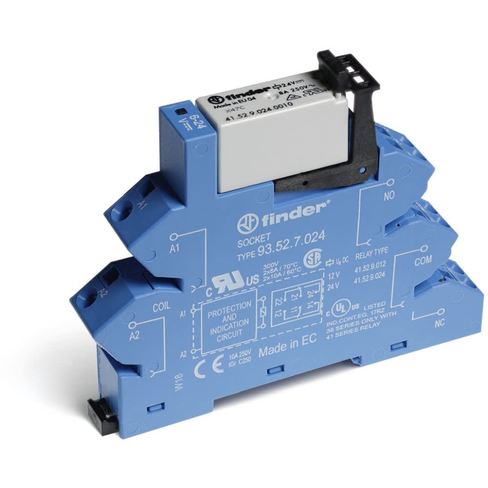 FINDER SPA - FIN386200120060 INTERFACCIA MODULARE EMR 2CO MORS.MOLLA