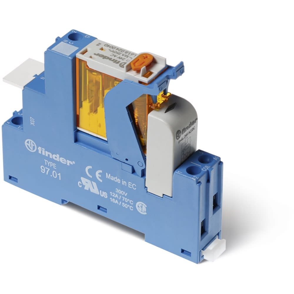 FINDER SPA - FIN4C0191250050SPA INTERFACCIA MODULARE A RELE 1 CONTATTO