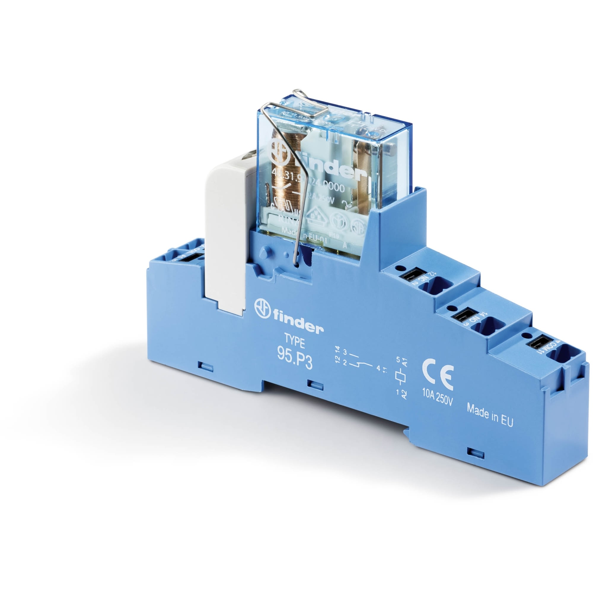 FINDER SPA - FIN48P380120060SMA INTERFACCIA MOD A RELE 1 CONTATTO PUSH-