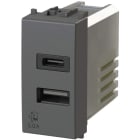 4 BOX SRL - 4BX4B.V19.USB.30 USB 3.0 Vimar Arkè Grigio
