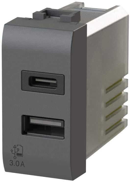 4 BOX SRL - 4BX4B.L.USB.30 USB 3.0 BT LIVINGLIGHT ANTRACITE