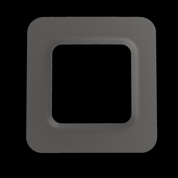 DELTA DORE SRL - DDR6200279 PLACCA TYBOX 51XX GRIGIO