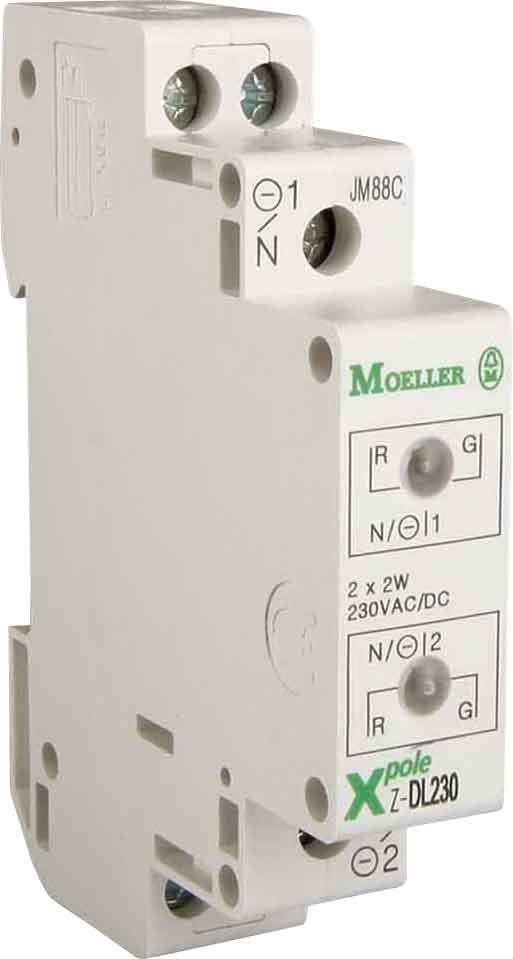 EATON - EAO284925 Z-DLD/2/230 2LED ROSSO E VERDE 230V AC