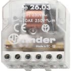 FINDER SPA - FIN260381100000 RELE AD IMPULSI PANNELLO 1NO+1NC 10A