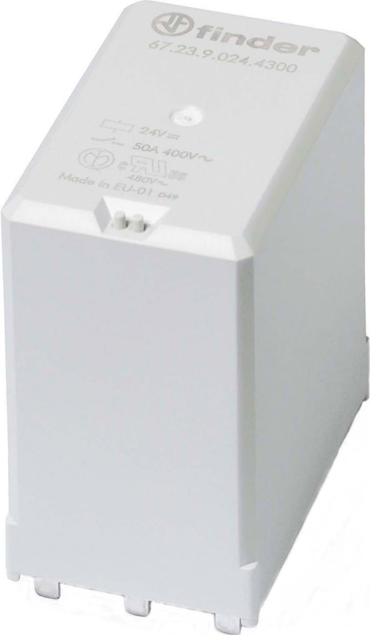 FINDER SPA - FIN672390124300S RELE DI POTENZA C.S. 3 CONTATTI 50A