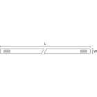 HELLERMANNTYTON Srl - HEE556-26502 TARGHETTA RILEVABILE BLU TTAGMC15BEX65S