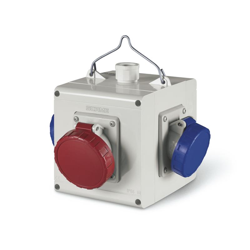 SCAME PARRE SPA - SCA623.4005-010 ADATTATORE 4 USCITE S/CAVO IP44