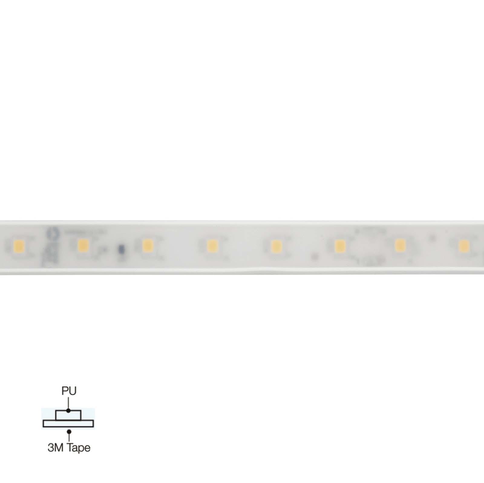 LINEA LIGHT (ILED) - ILDC00123WHWDI PU_C+ HF 5M 24V 70LED/M RA90 3000K