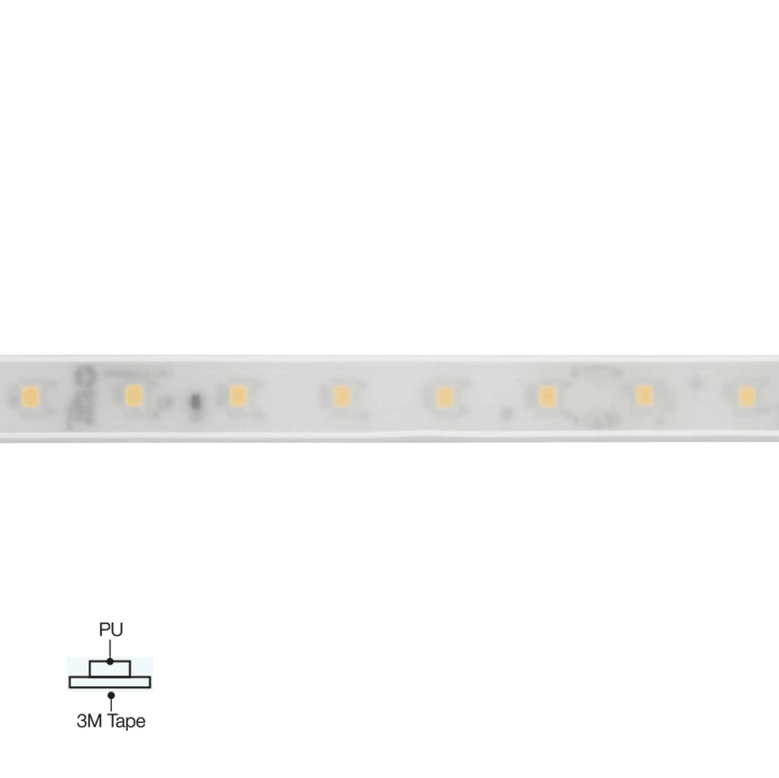 LINEA LIGHT (ILED) - ILDC0025WDI05019 PU_C+ HF 70LED/M 5M 24V R90 3000K