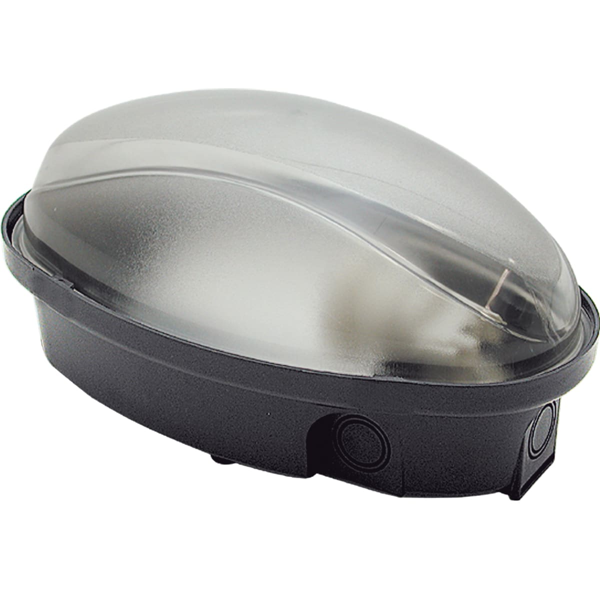 FANTON SRL - FME62721 PLAF.MIDI OVALE IP65-60W-E27 NE