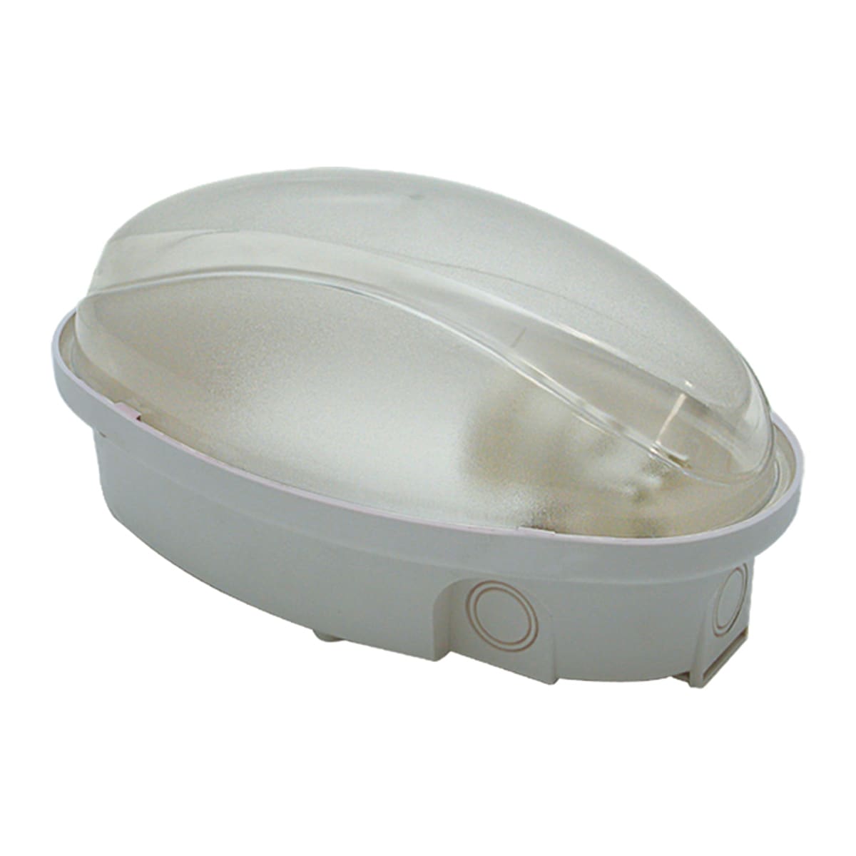 FANTON SRL - FME62722 PLAF.MIDI OVALE IP65-60W-E27 GR