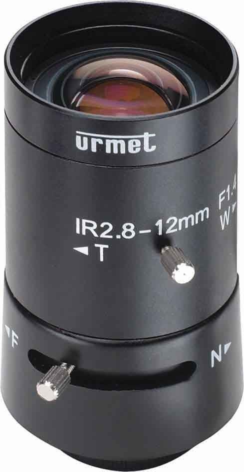 URMET SPA - UTD1090/552 OTTICA VARIF.IR.2.8-12MM DC