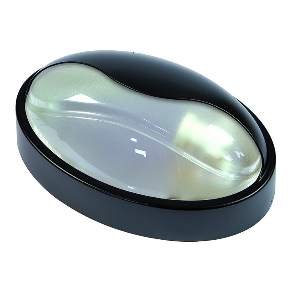 FANTON SRL - FME62741-C PLAF.MAXI OVALE IP65-100W-E27+PALPEB. NE