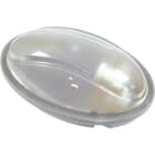 FANTON SRL - FME62742 PLAF.MAXI OVALE IP65-100W-E27 GR