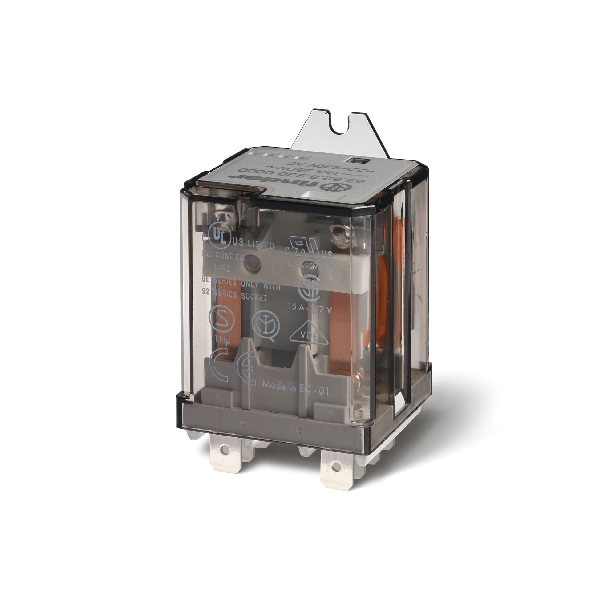 FINDER SPA - FIN628282304040 RELE DI POTENZA 2 CONTATTI 16A FASTON25