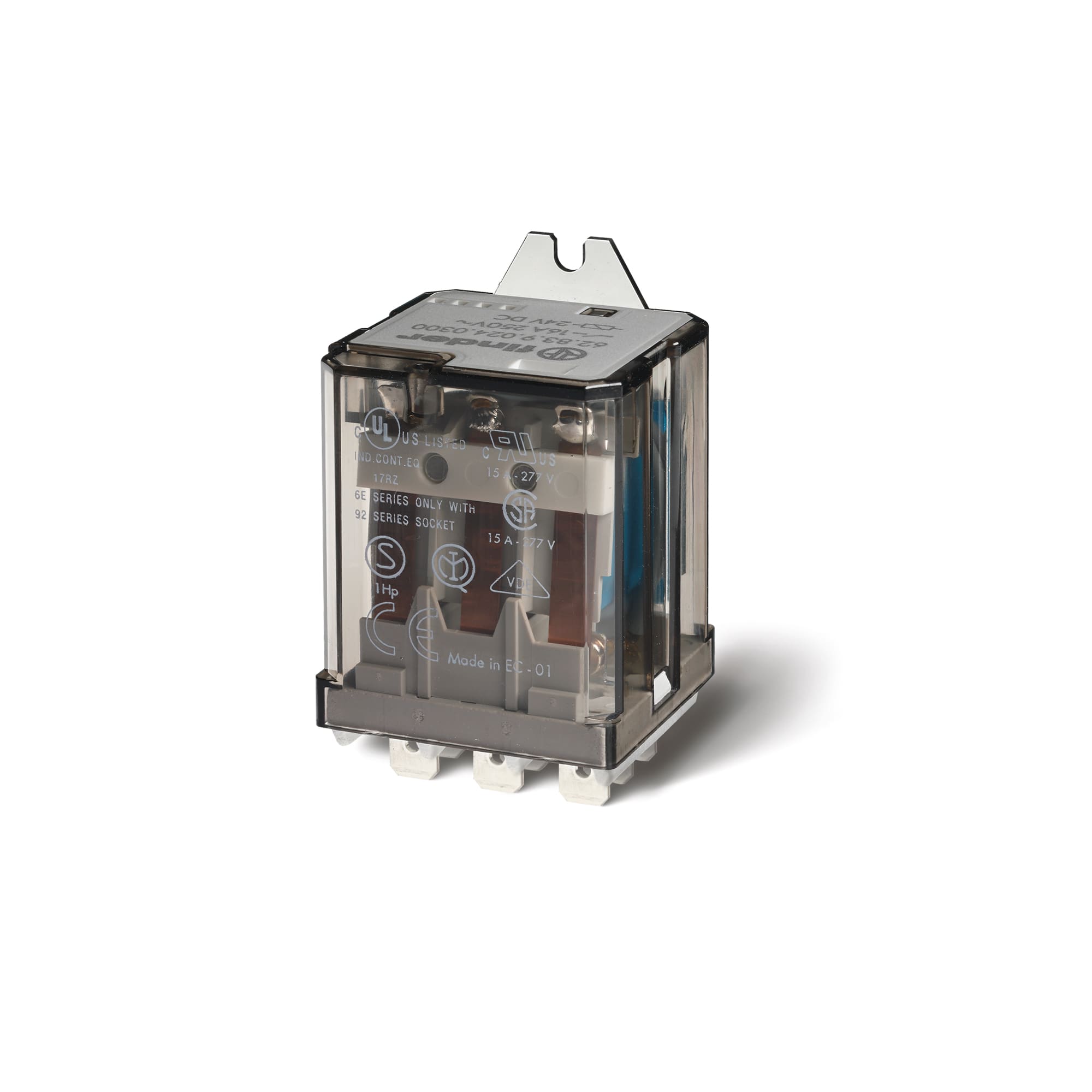 FINDER SPA - FIN628282304309 RELE DI POTENZA 2 CONTATTI 16A FASTON25