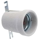 FANTON SRL - FME62834 PORTALAMPADA CERAMICA E27+STAFFA FISS.BI