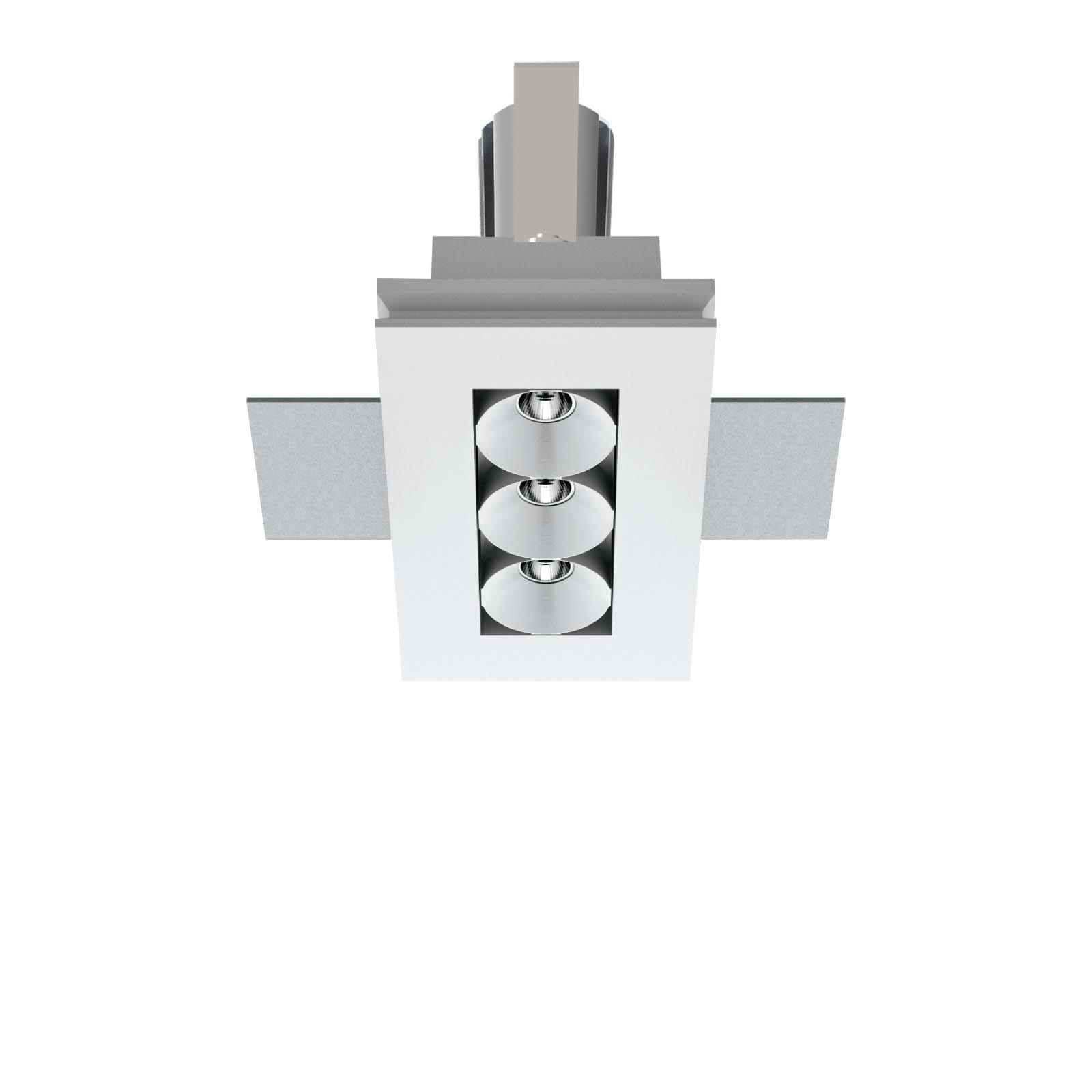 LINEA LIGHT (ILED) - ILD64637M45 CELL GYP.3LED X4W SC.45° BG+BG