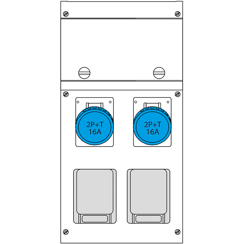 SCAME PARRE SPA - SCA630.4506-002 BLOCK4-2 DOMOPLUS (1BIV+1PLURISTANDARD)