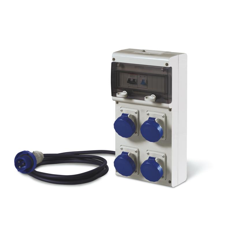 SCAME PARRE SPA - SCA630.4506-494 QUADRO DISTR.PORTATILE BLOCK4 (25M CAVO)