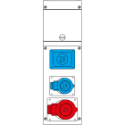 SCAME PARRE SPA - SCA632.3005-052 QUADRO DISTR. DA PARETE BLOCK3