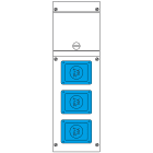 SCAME PARRE SPA - SCA632.3006-055 QUADRO DISTR. DA PARETE BLOCK3