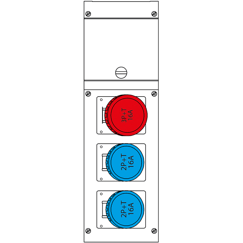 SCAME PARRE SPA - SCA630.3500-059 QUADRO DISTR. PORTATILE BLOCK3